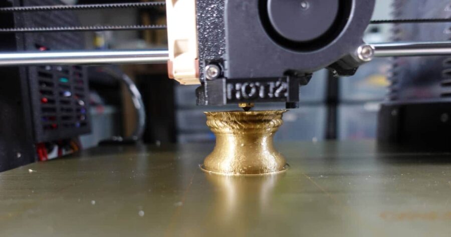 Metallic Look Filament Printing