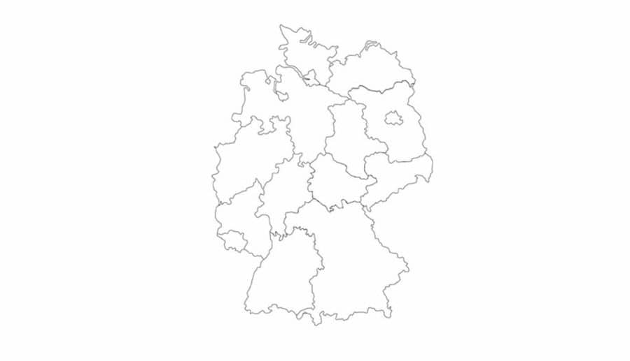 Germany - 3D Pen Template (Image Source: the3doodler.com)