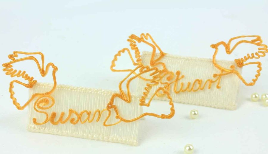 Place Cards - 3D Pen Template (Fonte de imagem: the3doodler.com)