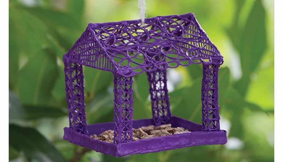 Birdhouse - 3D Pen Template (Image Source: the3doodler.com)
