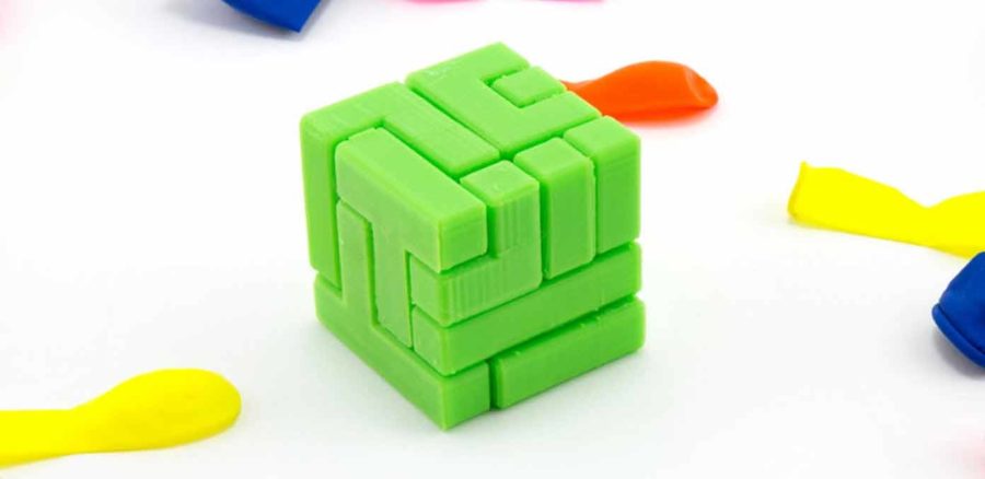 4×4 puzzel kubus (Afbeelding bron: matter/myminifactory)
