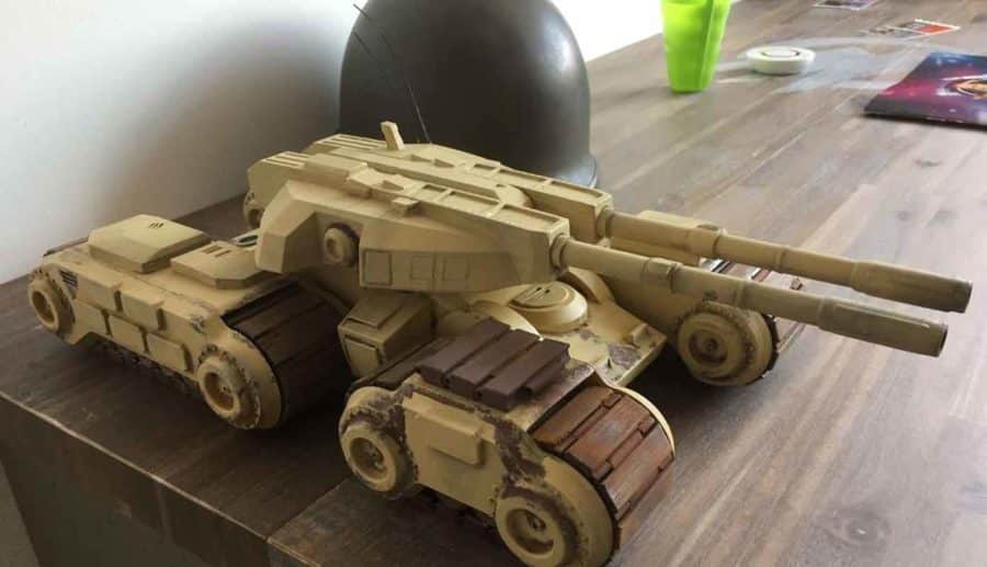 Command & Conquer Mammoth Tank (Afbeelding bron: apivuist/thingiverse)