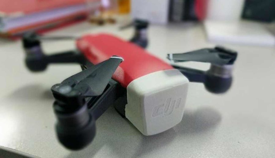 DJI Spark Gimbal Cover (Image source: wookie_666/thingiverse)