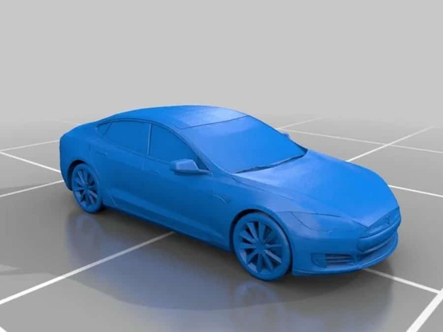 Tesla Modelo S Modelo 3D