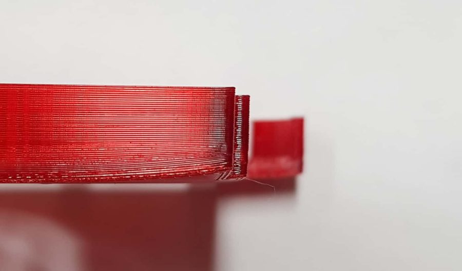 Kesalahan cetak 3D yang Warping 