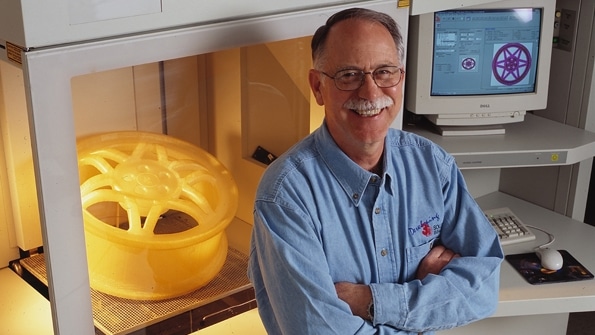 The inventor of 3D printing: Chuck W. Hull