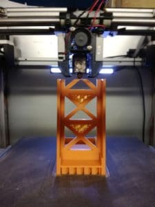 Ruhrgebi3D 3D gedruckter Förderturm