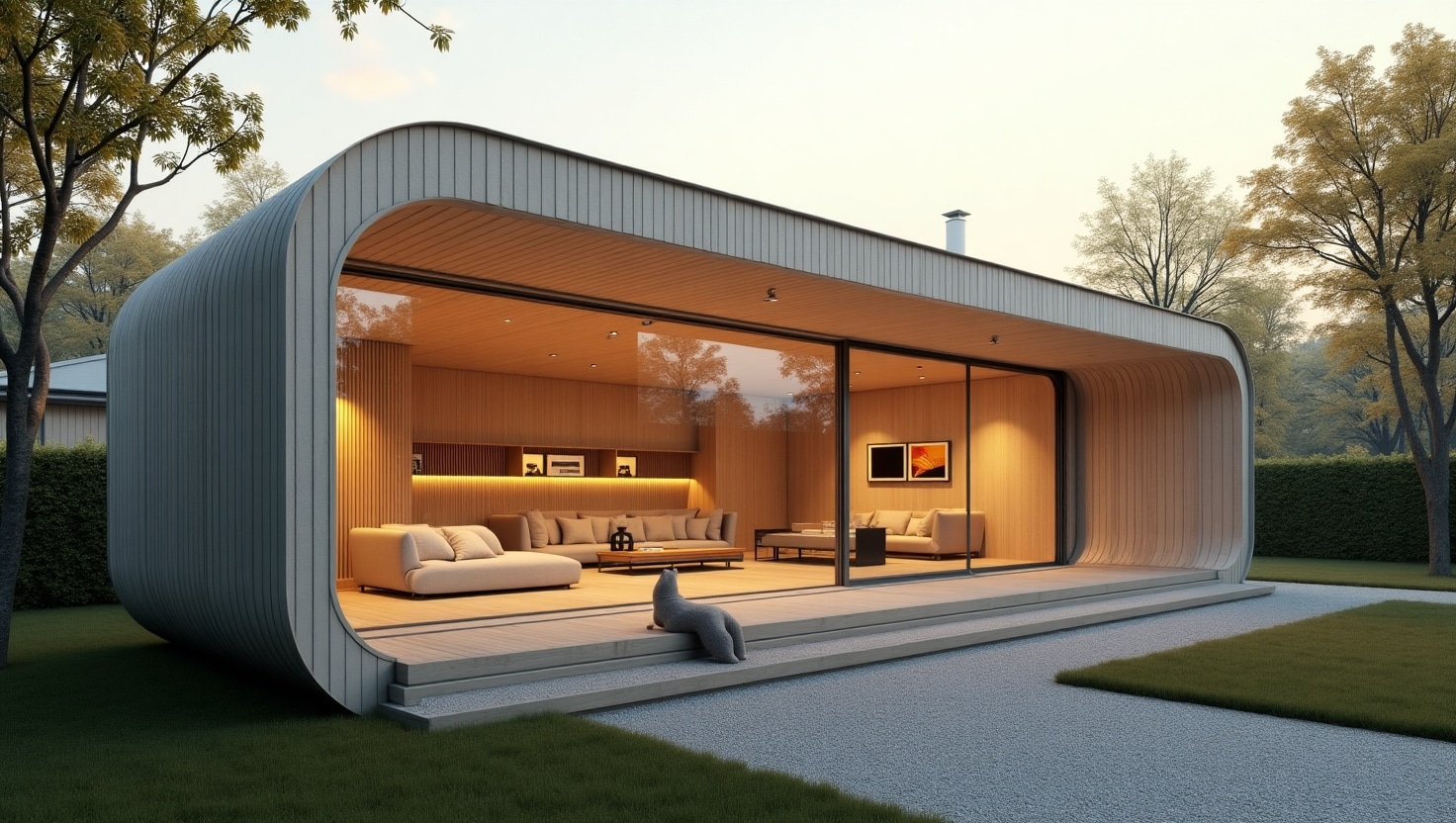 Erstes 3D-gedrucktes Erdhaus in Japan fertiggestellt