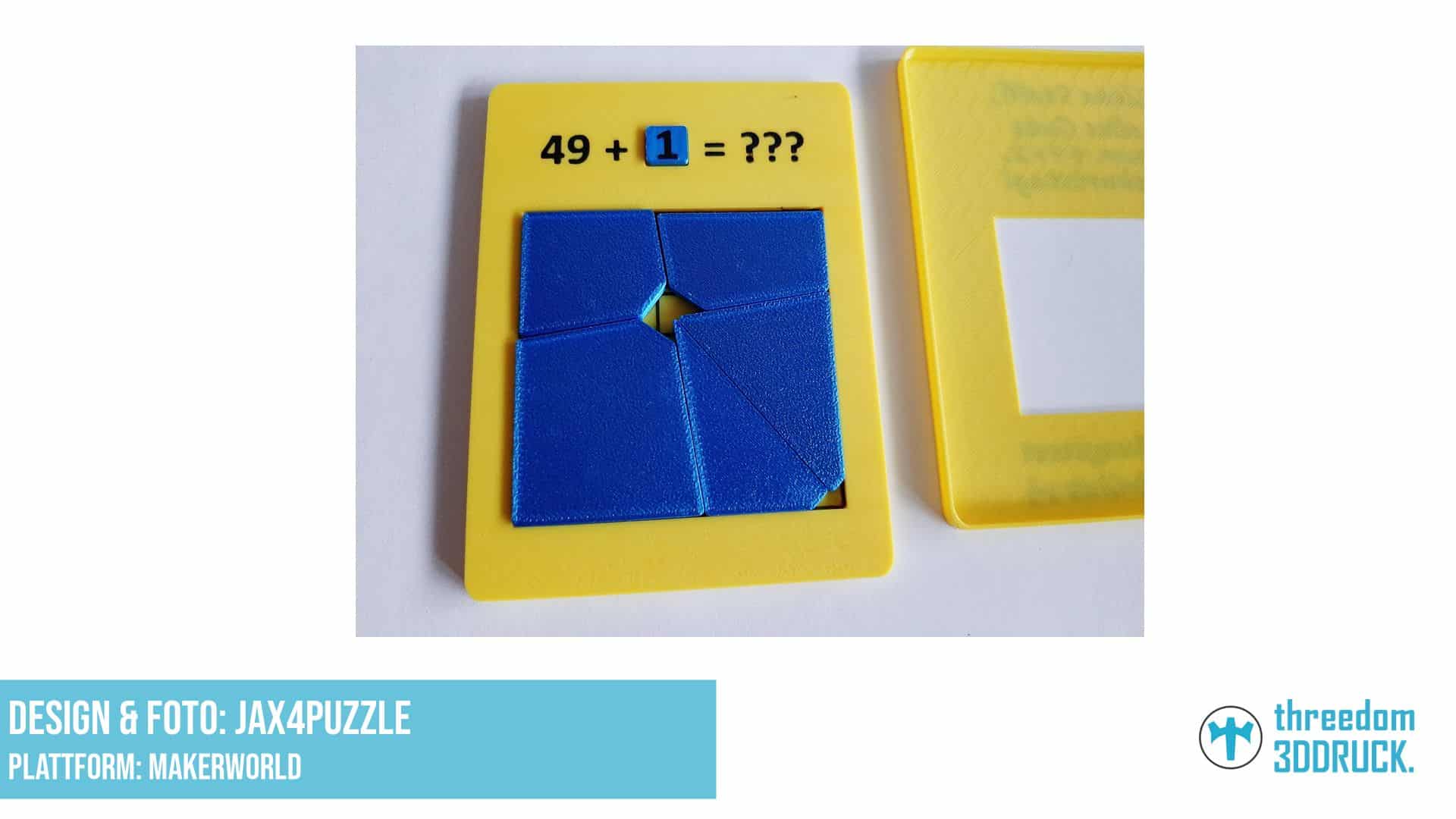 50. Geburtstag-Puzzle