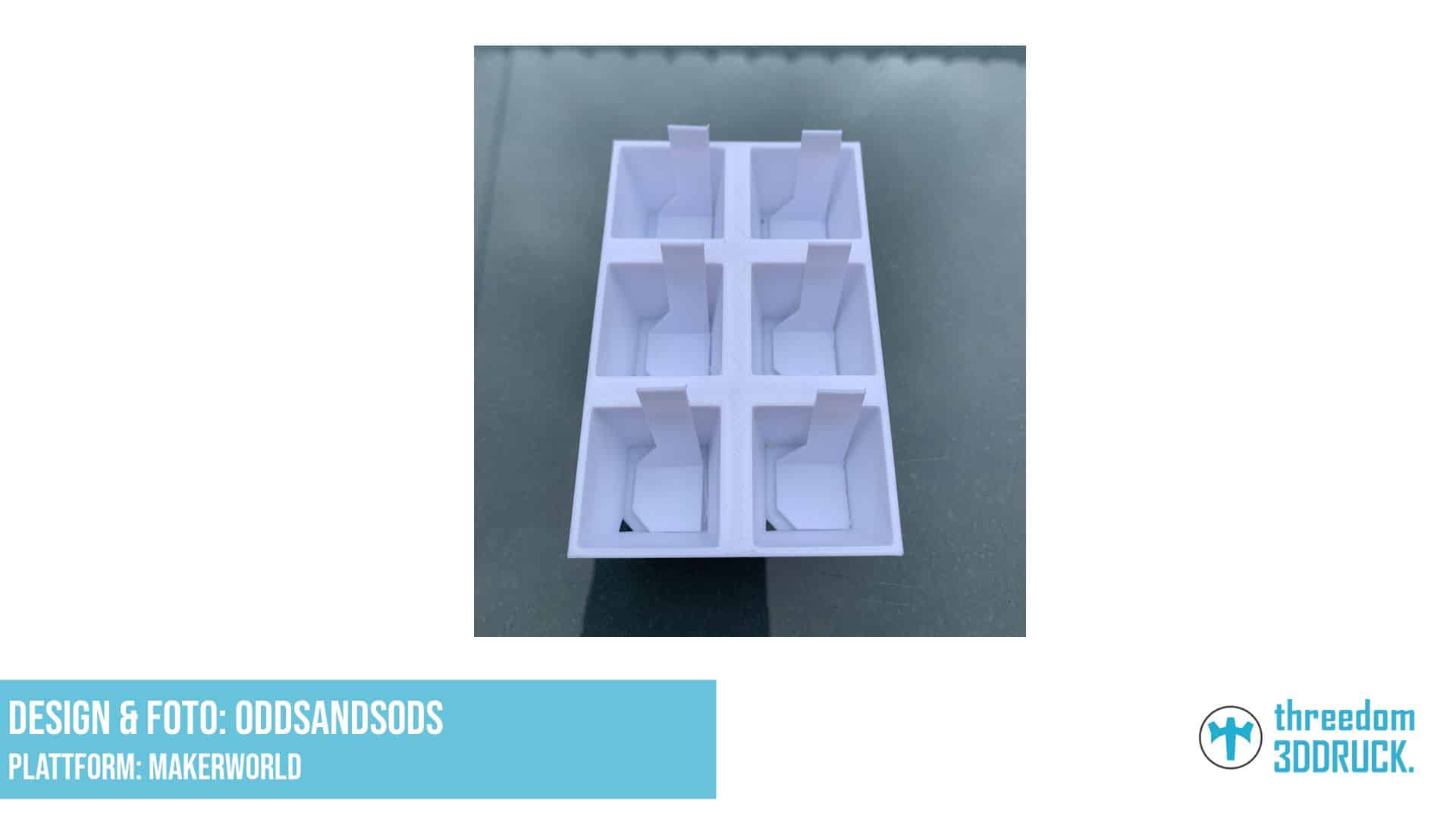 6-fach Saatgut-Anzuchtschale mit Bewässerung