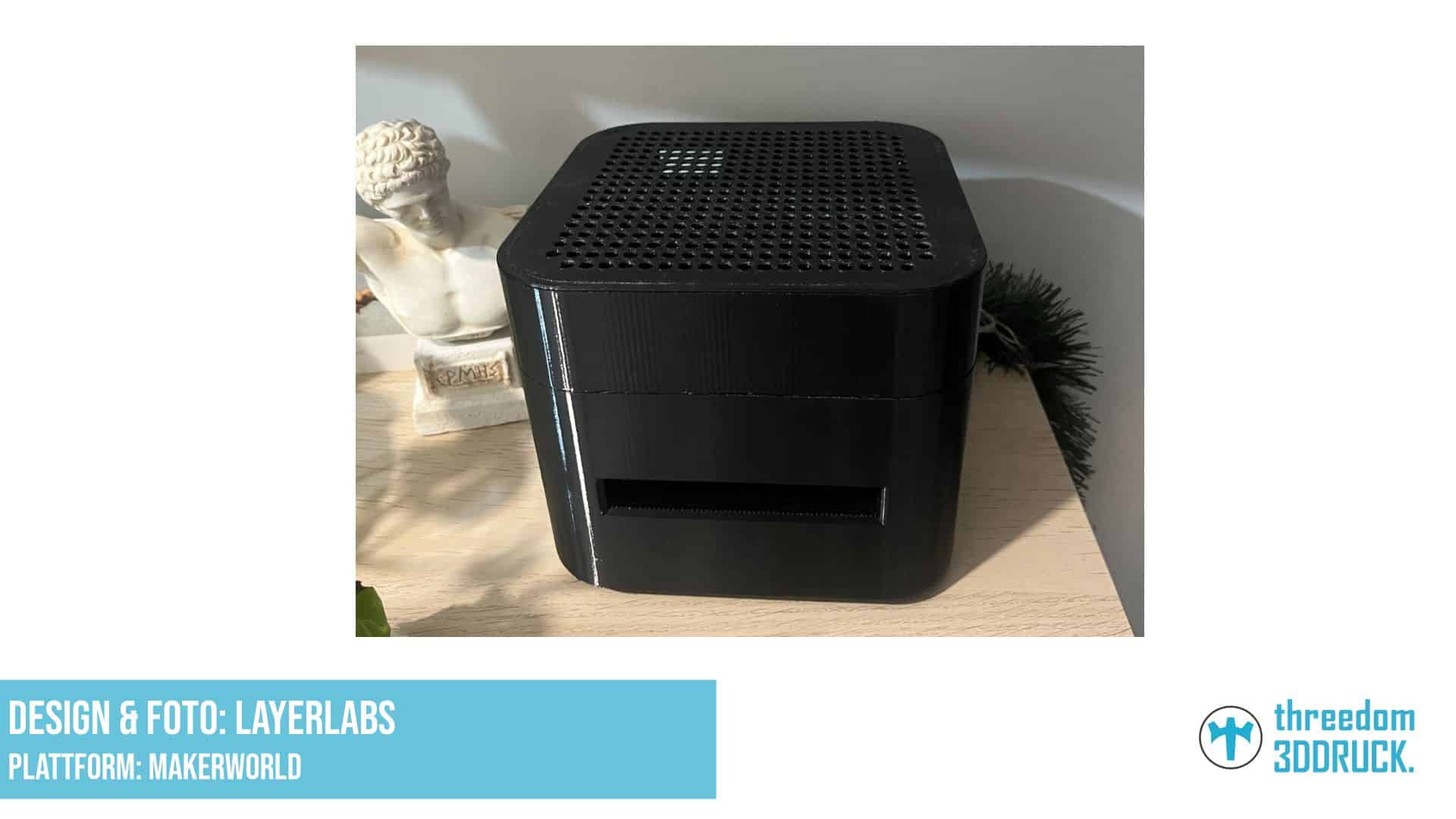 Apple Mac Mini M4 Kühlgehäuse mit Lüfterhalterung