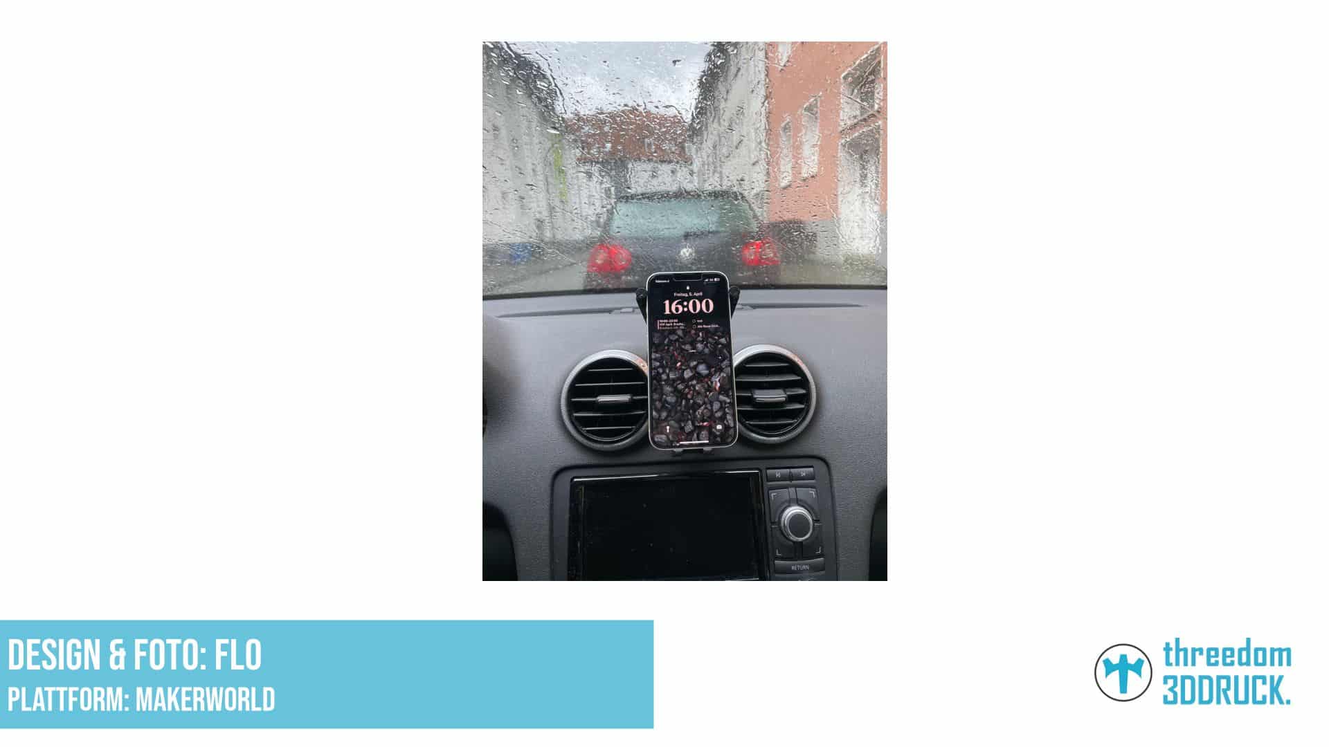 Audi A3 8P Lüftungs-Handyhalter