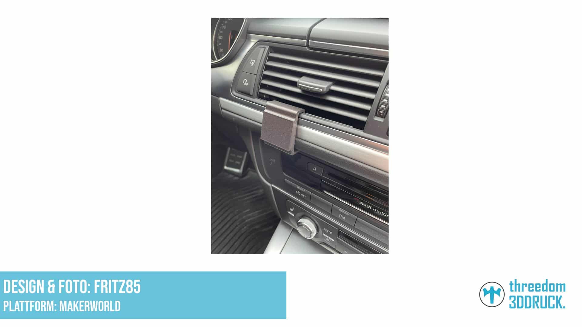 Audi A6 4G QI-Ladehalterung Universal