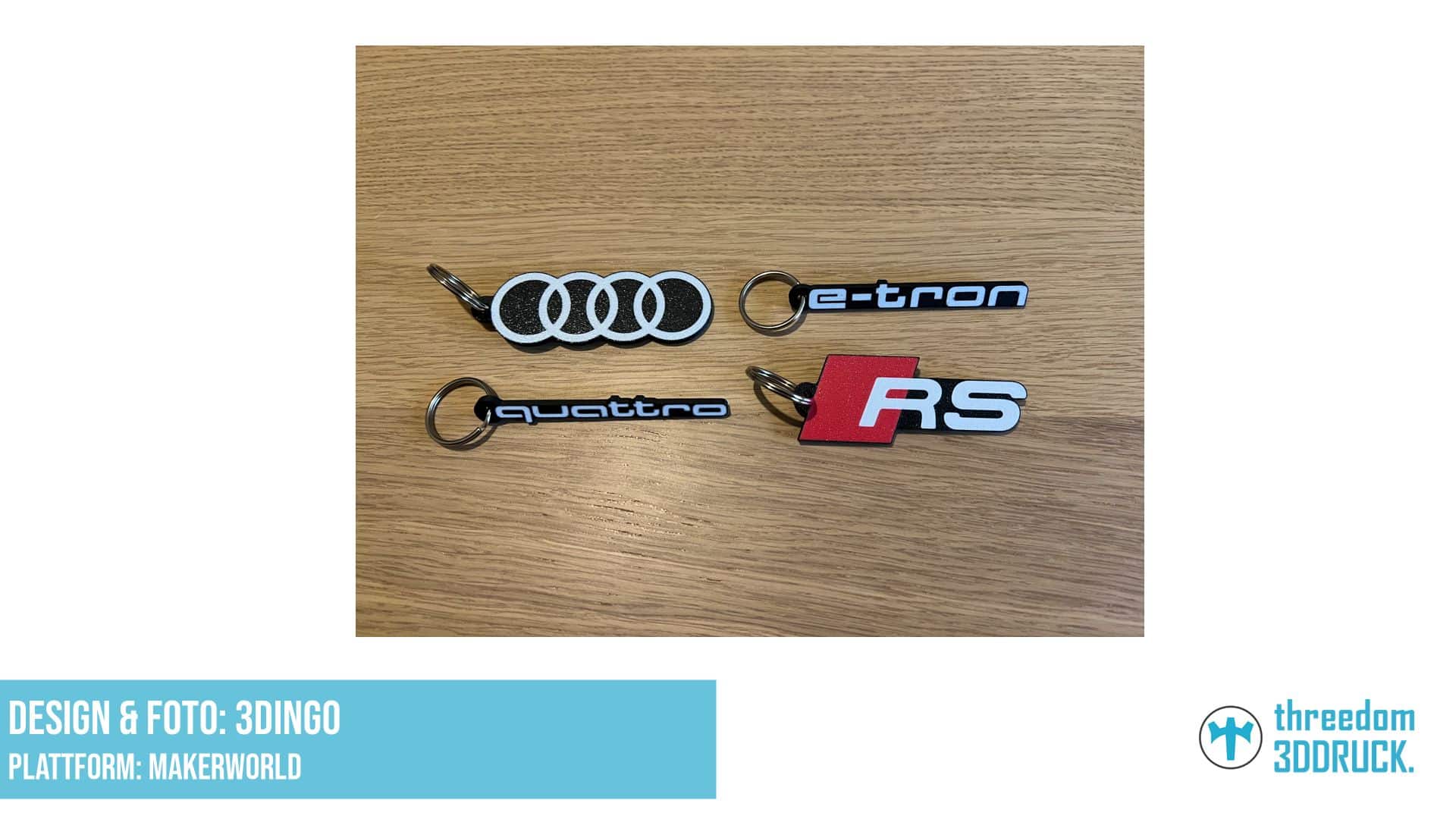 Audi RS quattro e-tron Schlüsselanhänger