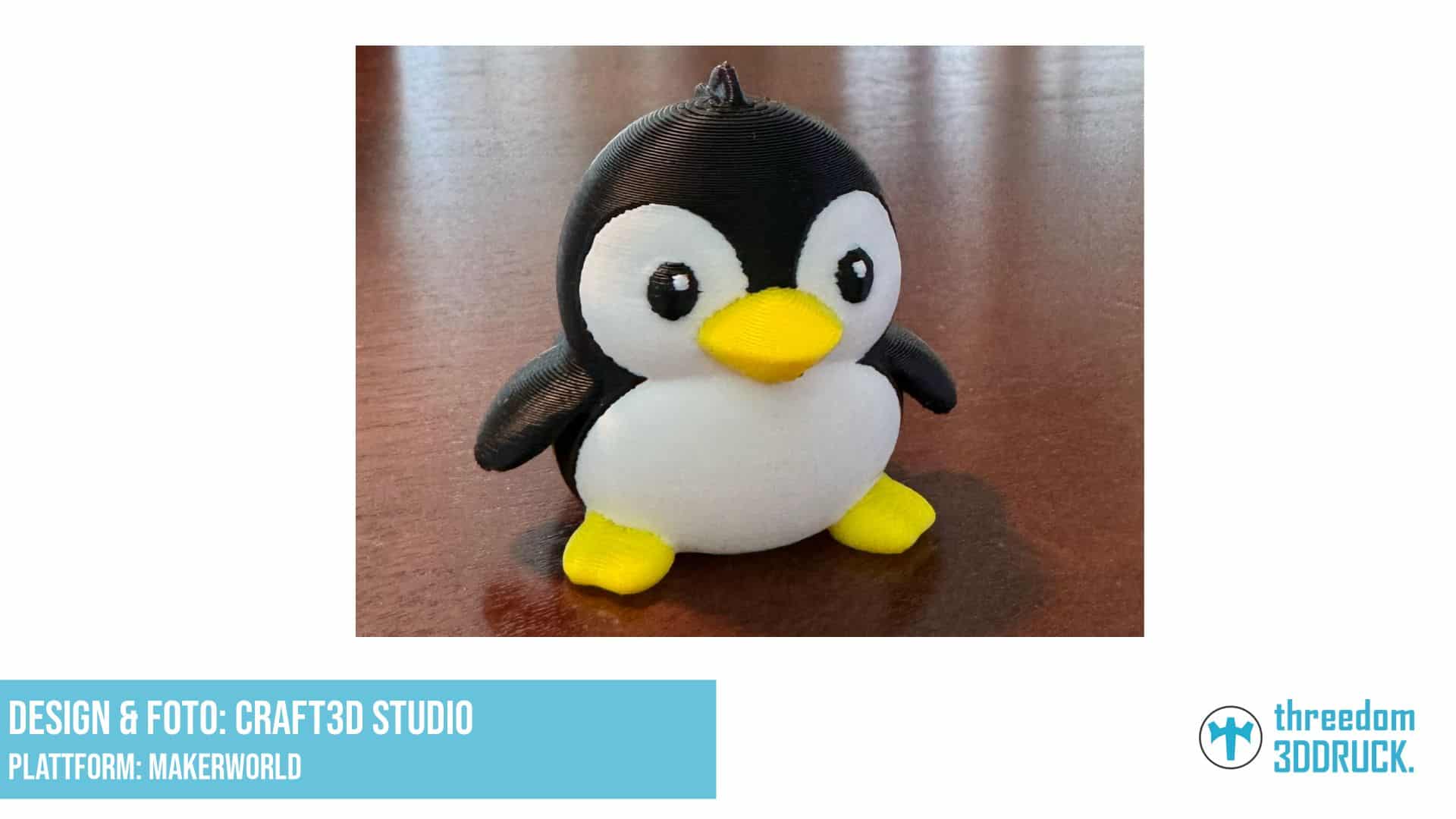 Baby Penguin Mochie Spielzeugfigur