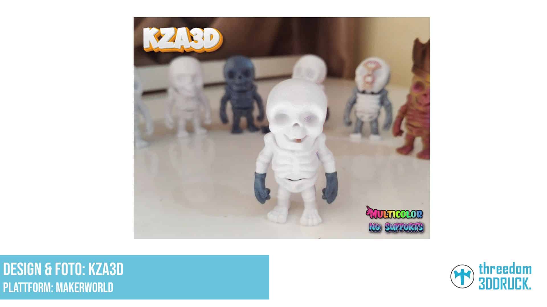 Bewegliches Baby-Skelett-Modell mit Piratenhut