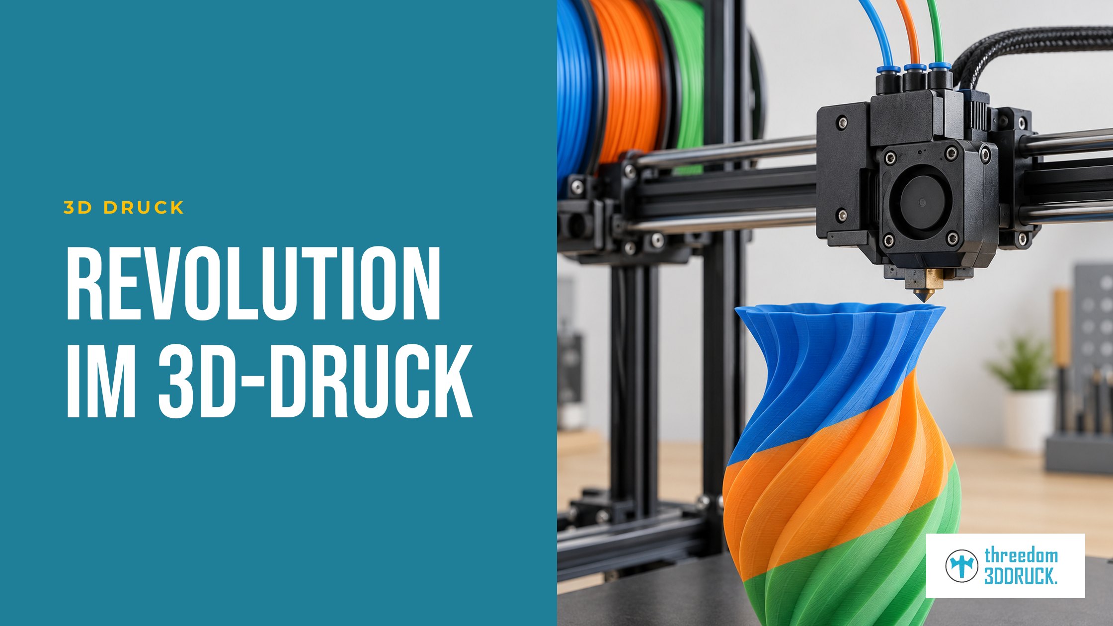Revolution im 3D-Druck: threedom.de