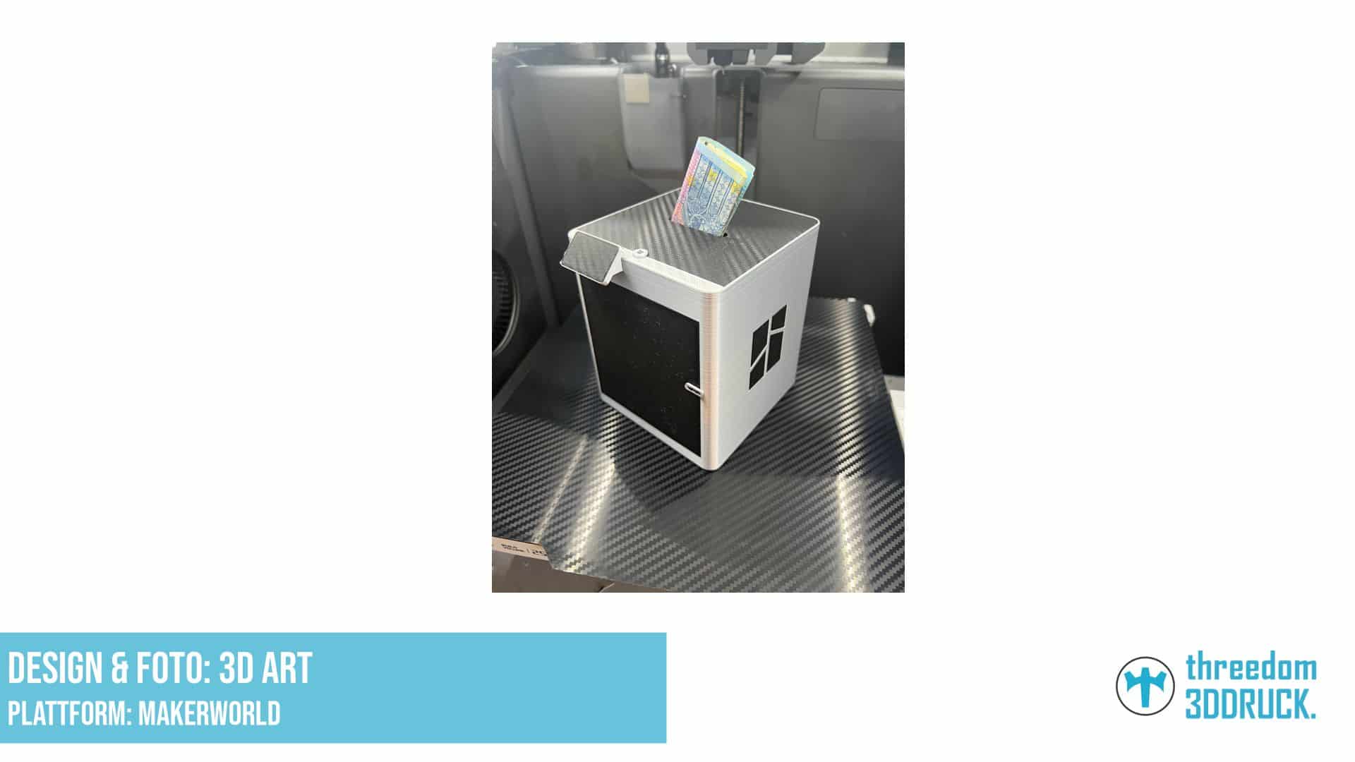 Bambu Lab X1C Mini Sparschwein