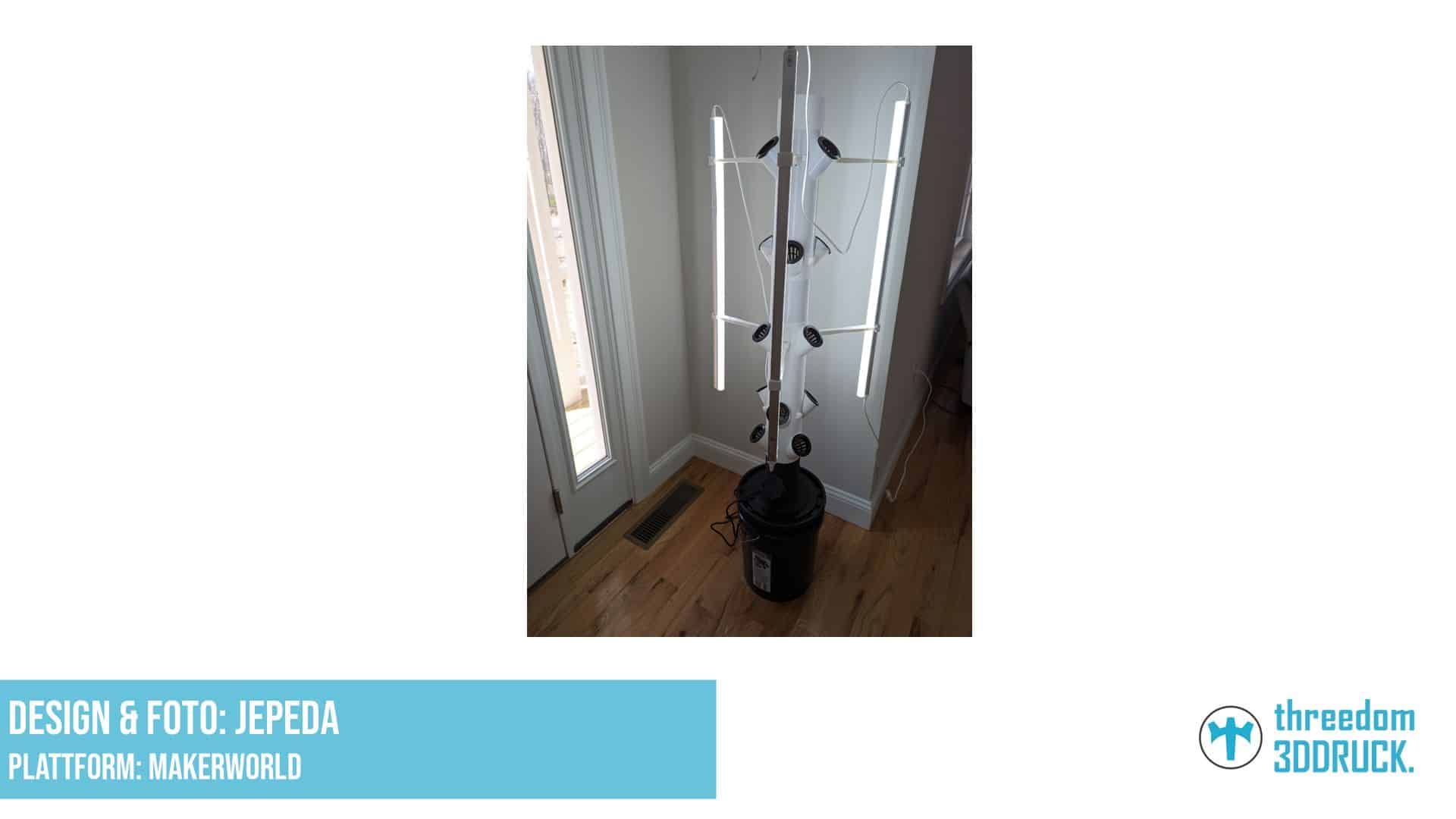 Barrina T5 LED Shoplight Halterung für HydroTower