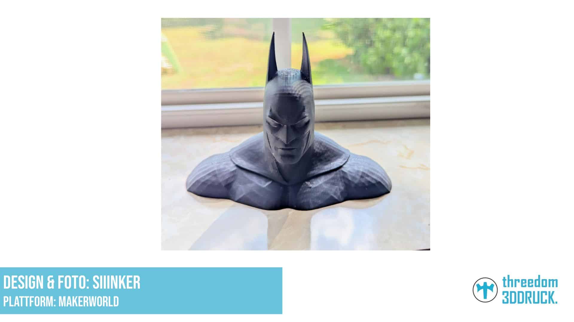 Batman Büste für 3D-Druck