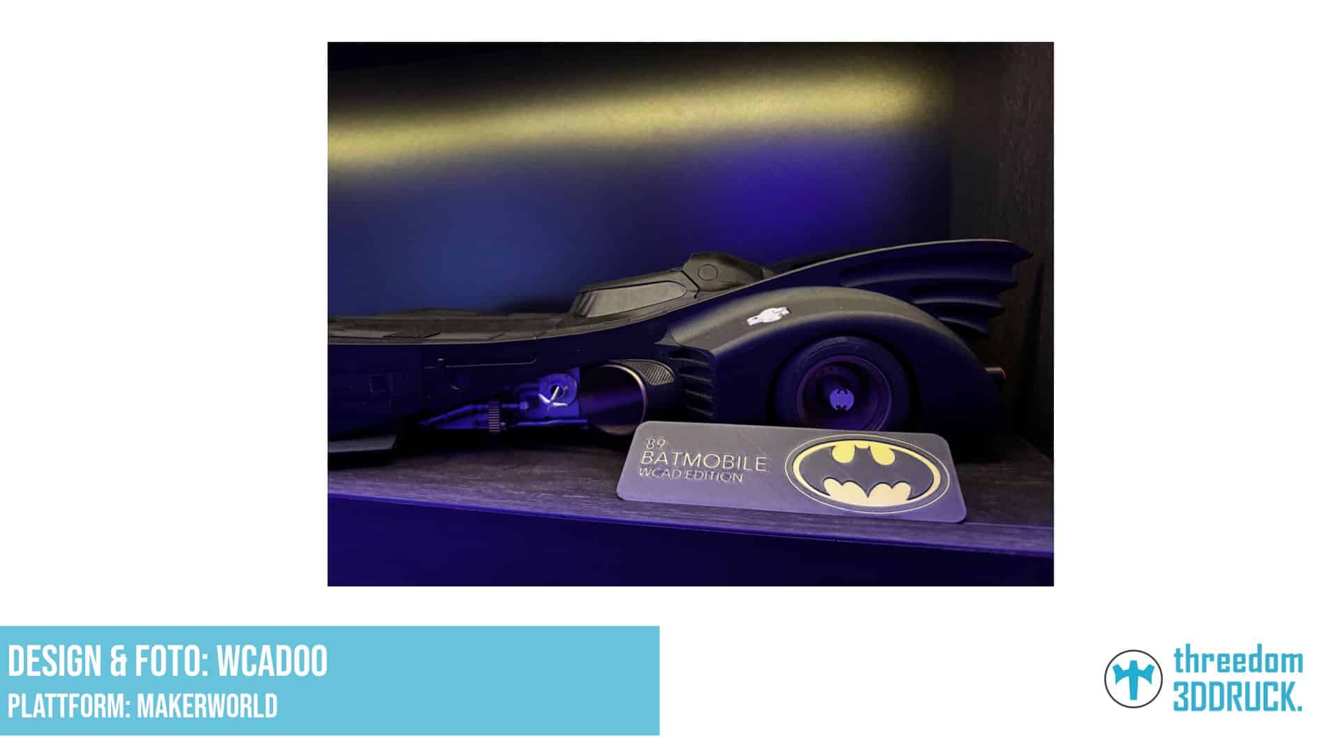 Batmobile 1989 – Filmgenaue Modellversion