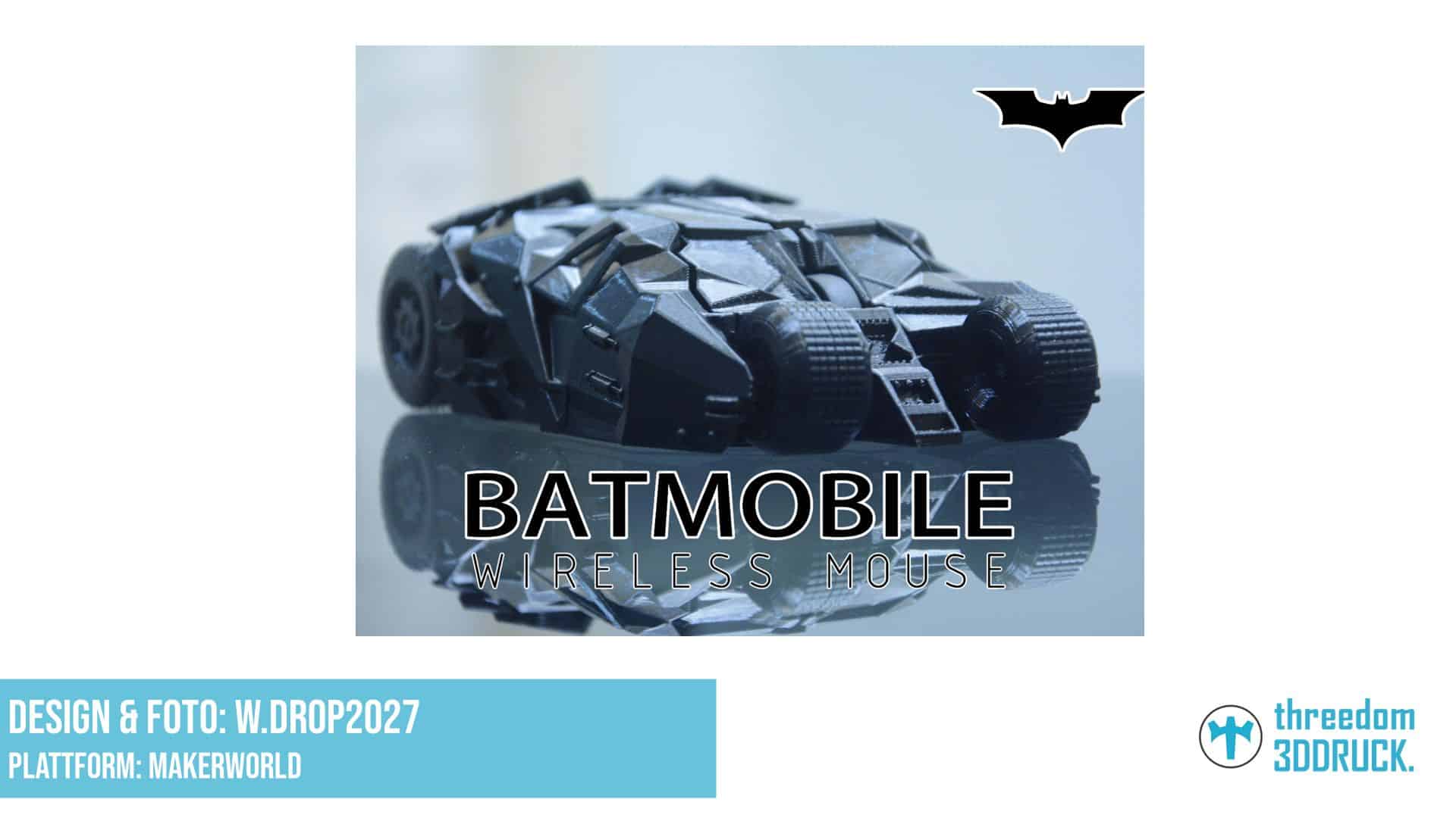Batmobile V Drahtlose Maus