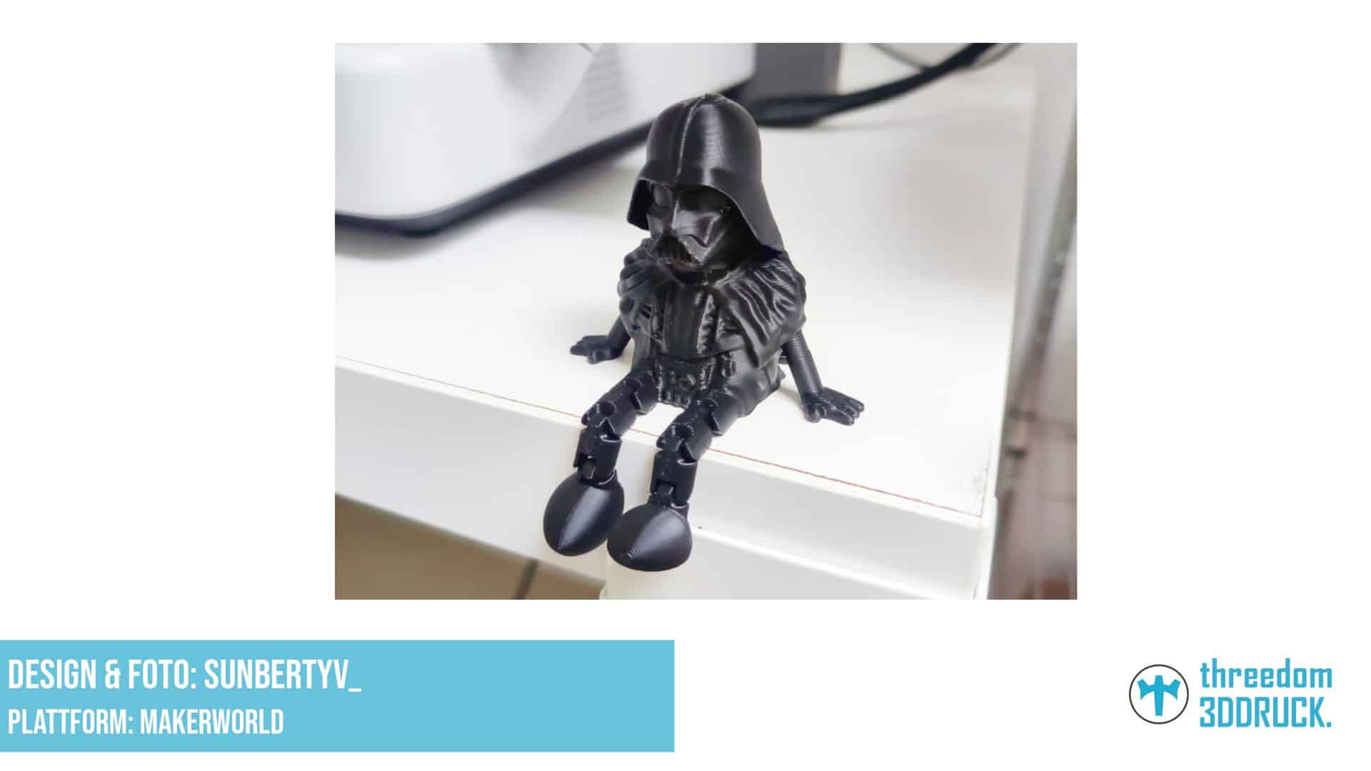 Articuliertes Darth Vader Spielzeug