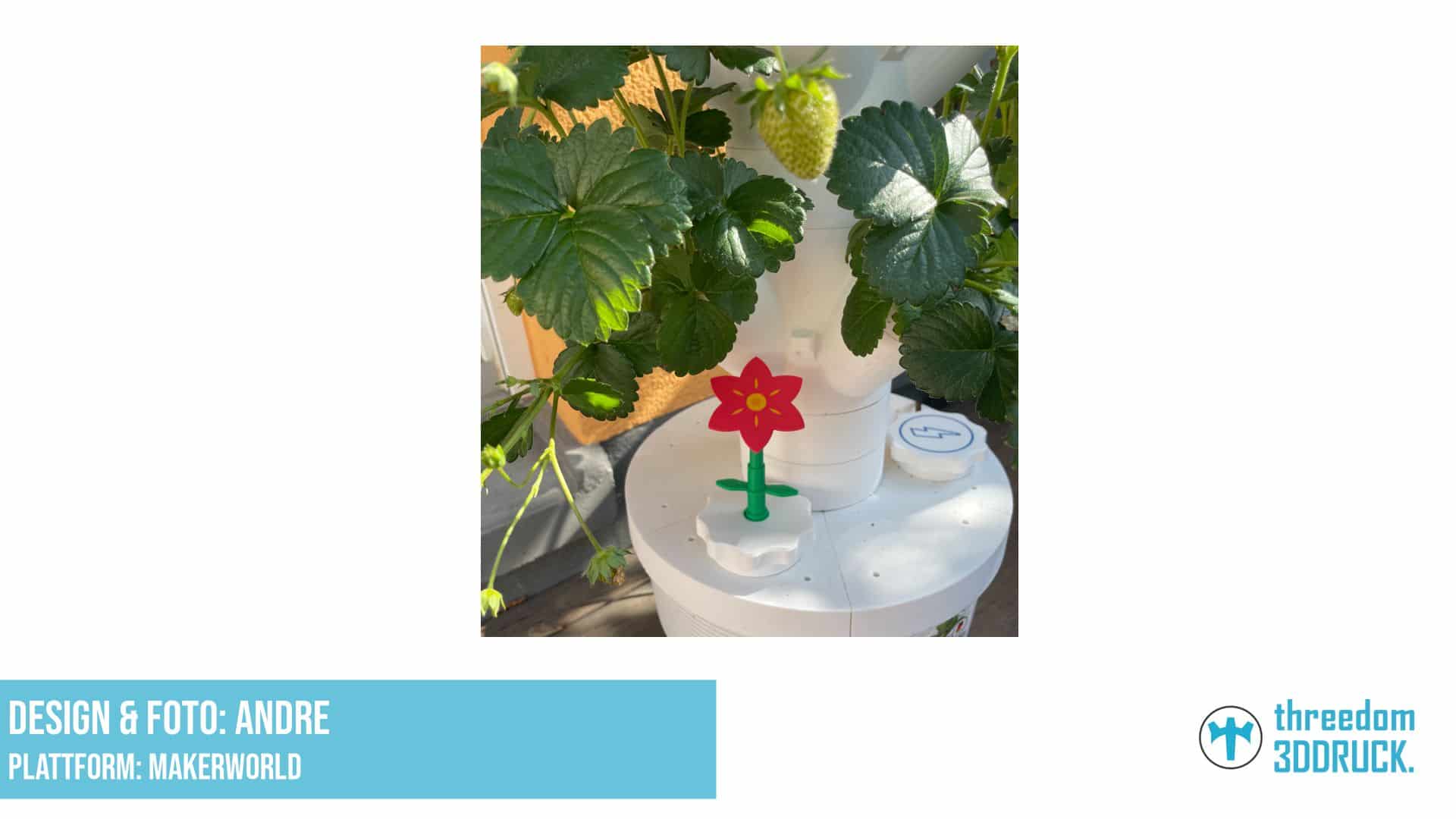 Blumen-Wasserstandsanzeiger für Hydroponik