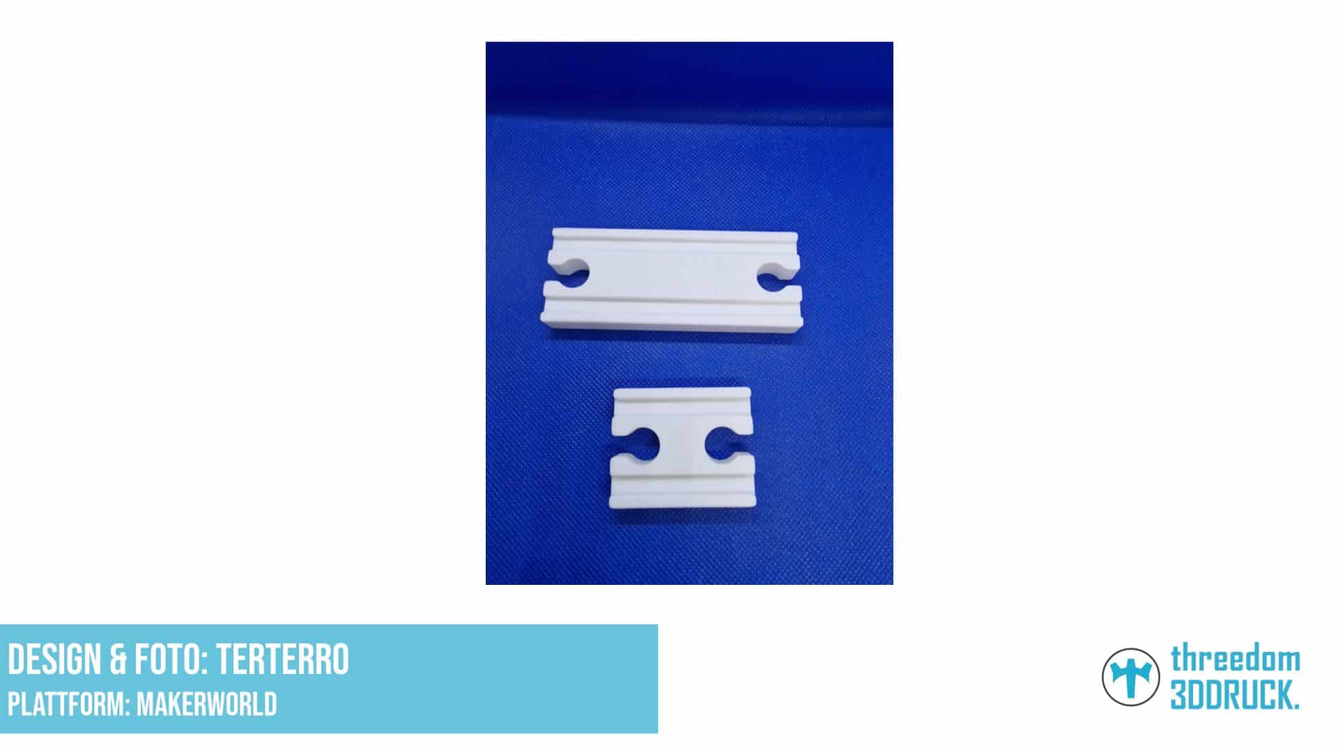 Brio/Ikea kompatible C-förmige Zuggleise