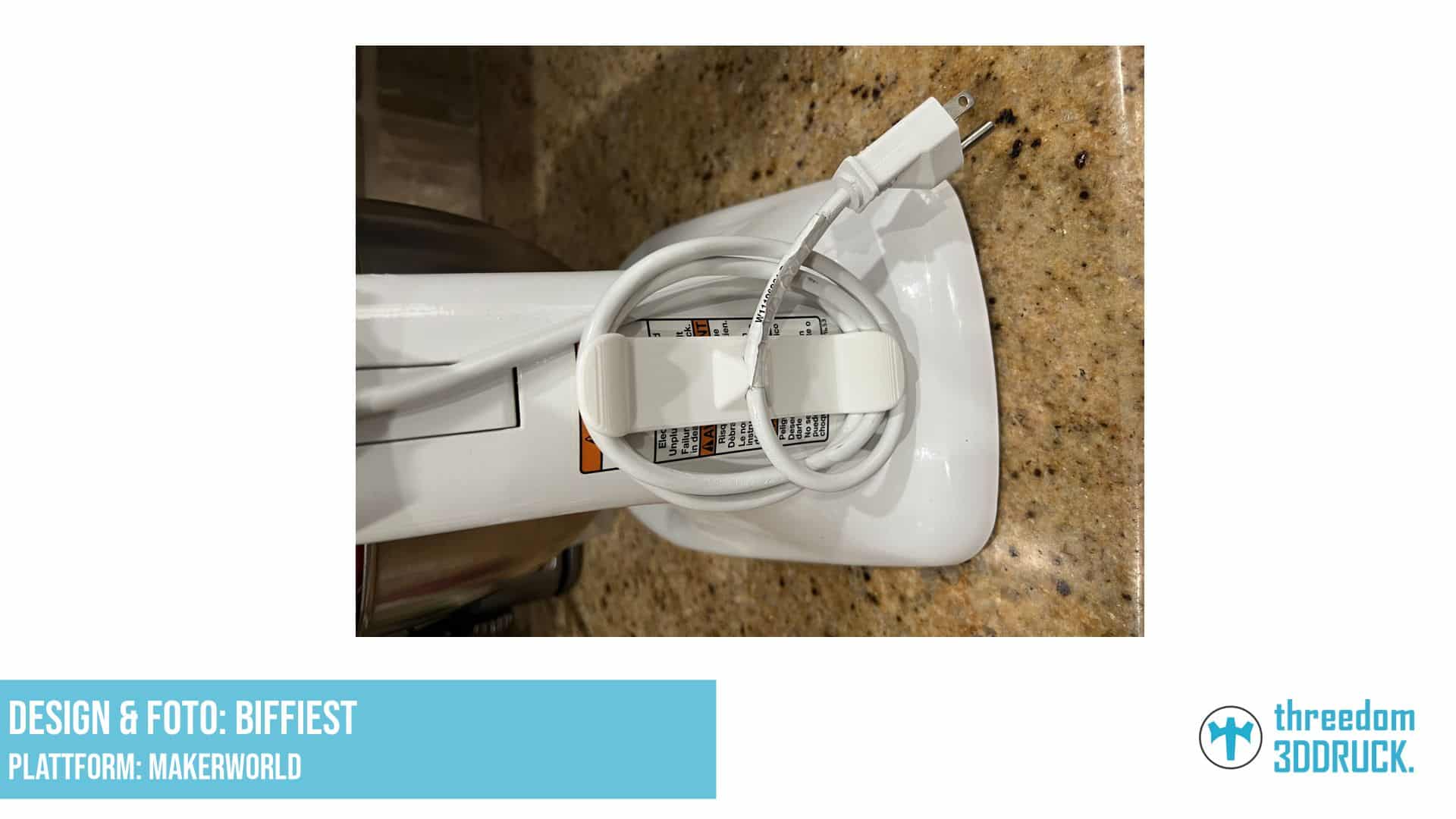 Kabelhalter für Standmixer