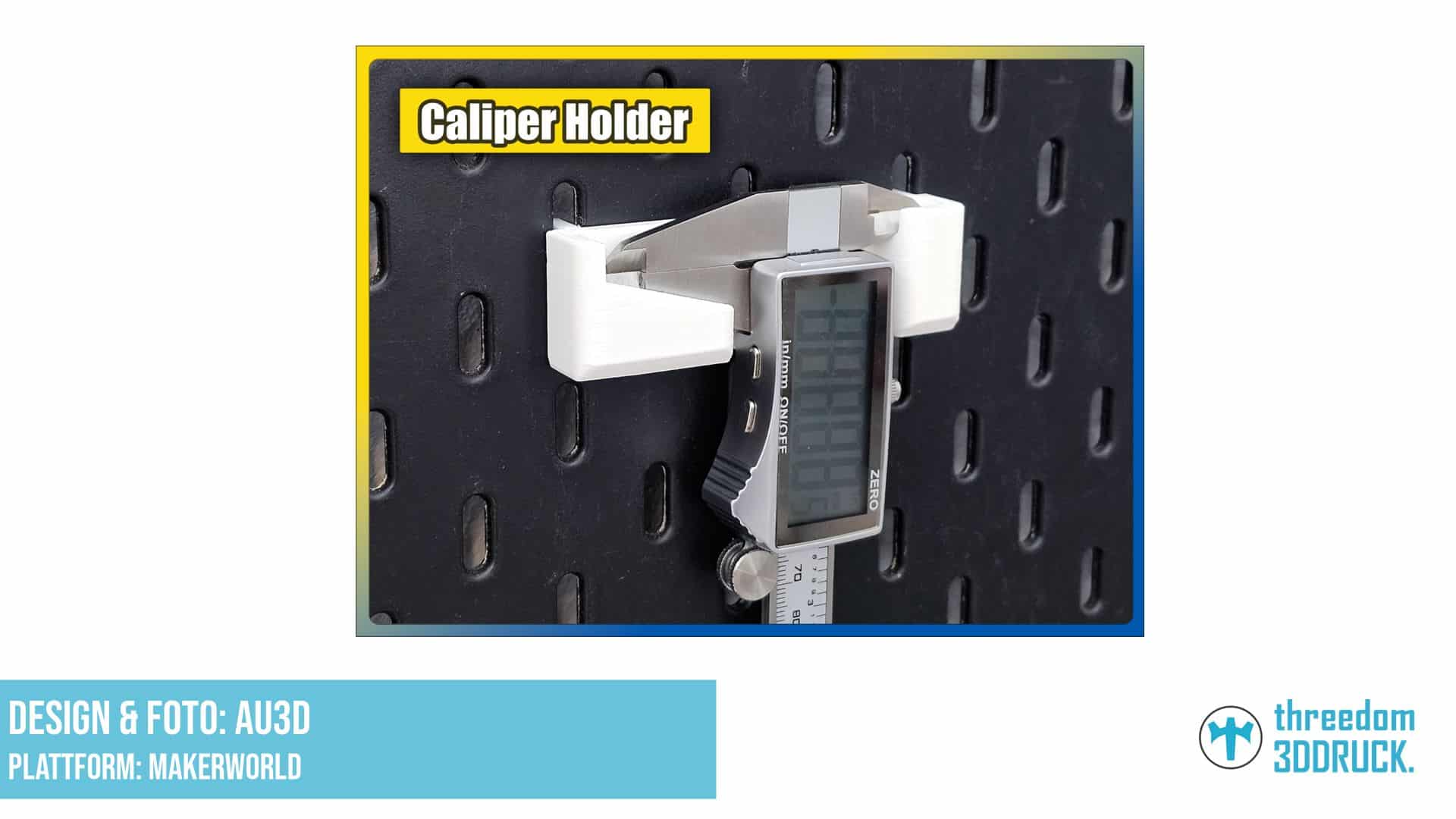 Messschieber-Halter für IKEA Skadis