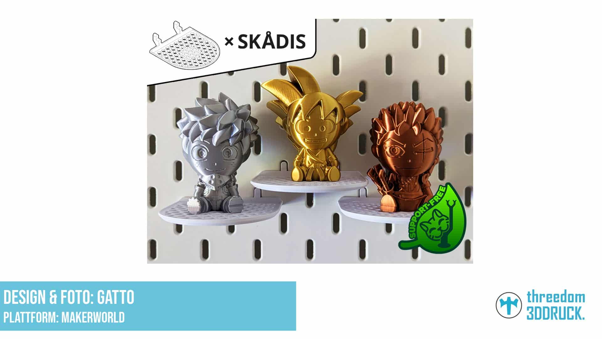 Chibi Regal für IKEA Skadis