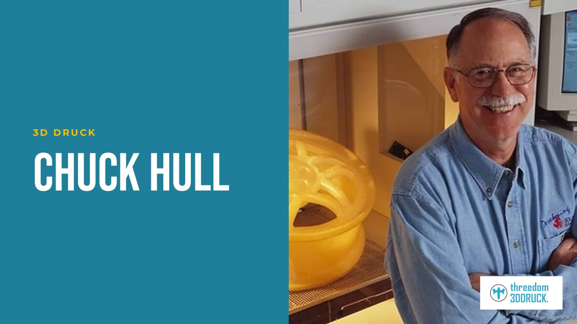 Chuck Hull – Der Erfinder des 3D Drucks