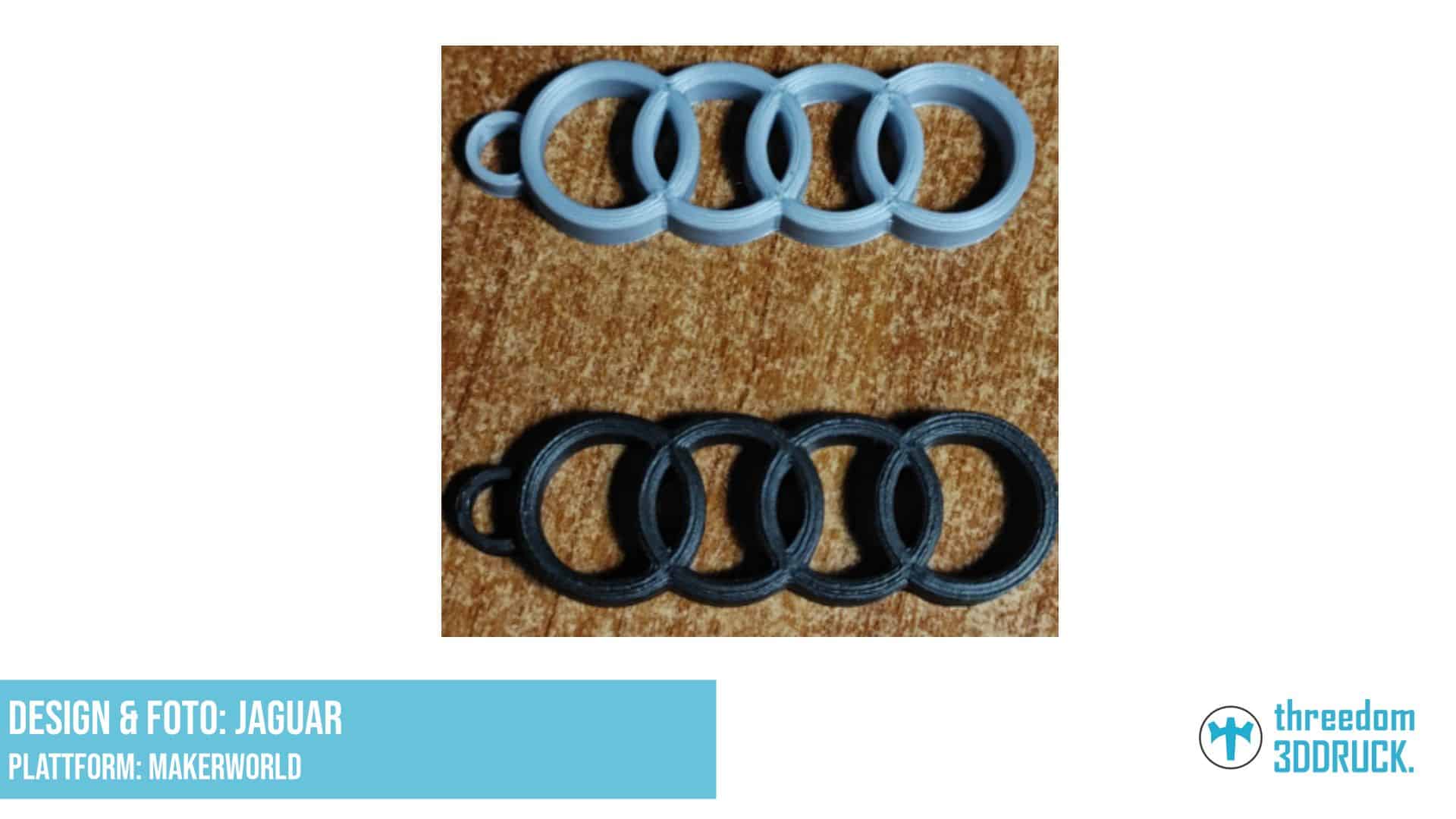 Audi-Logo Schlüsselanhänger