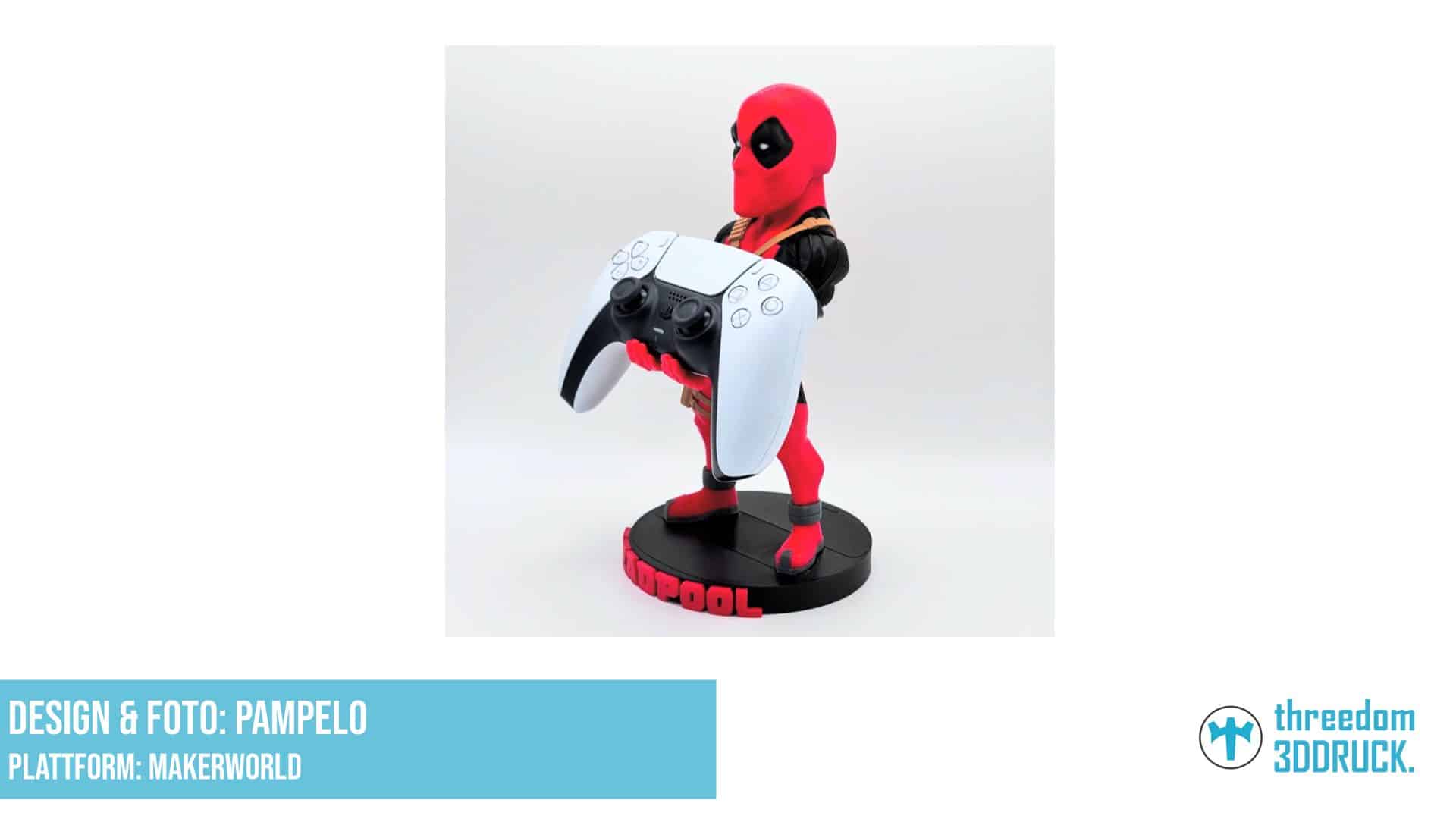 Deadpool Controller-Halter für Gaming-Konsolen