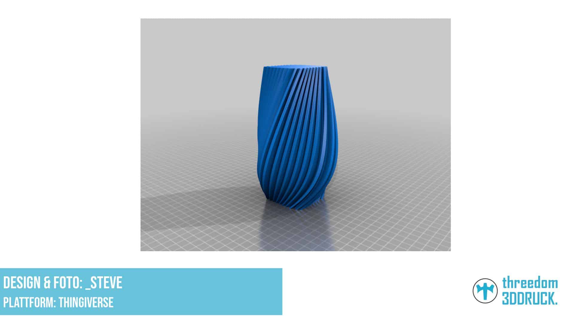 Deko-Vase Blumenvasen-Modell Steve 650