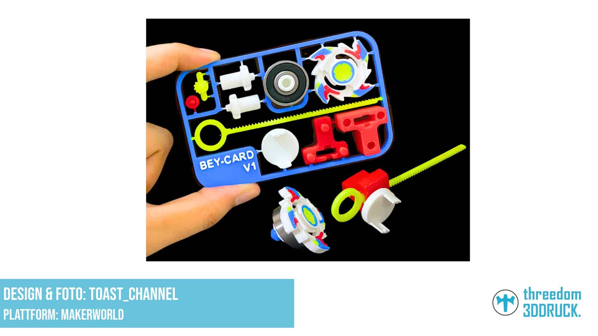 DIY Beyblade Dragoon Kit Card mit Launcher