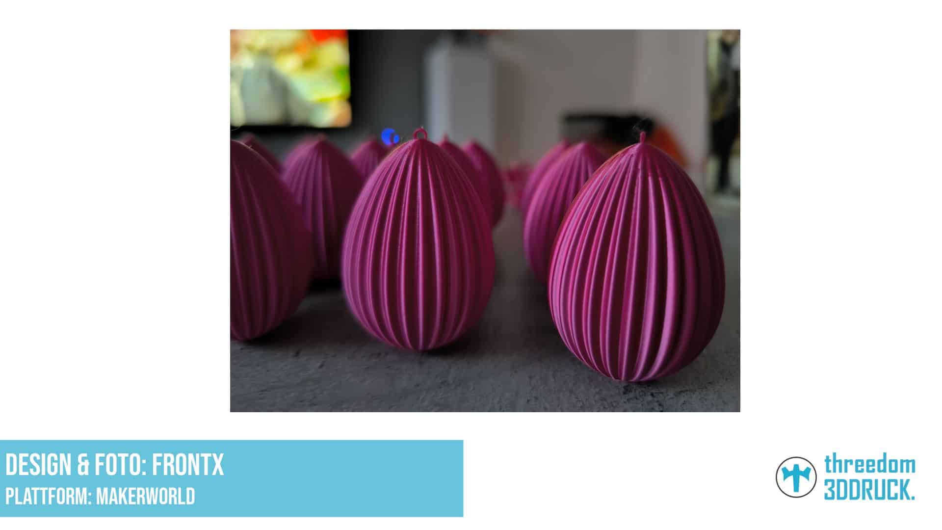 Oster-Ei 3D-Druckmodell