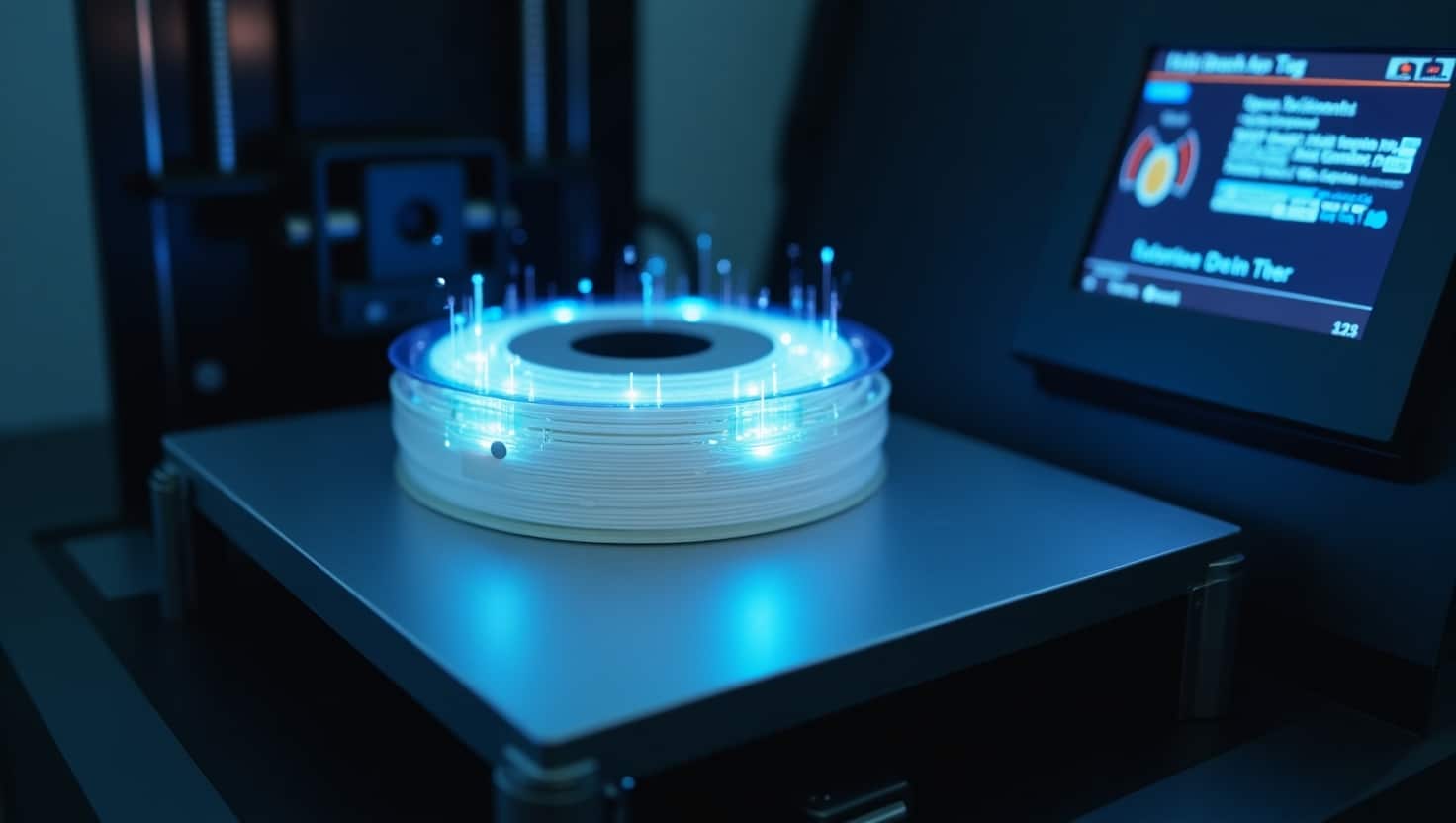 Revolution im 3D-Druck: Neuer Standard für Filamentrollen