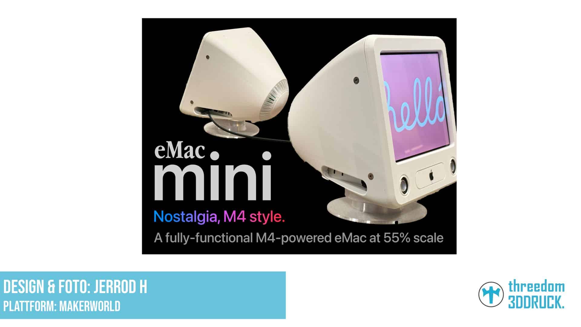 eMac Mini Gehäuse für M4 Mac mini