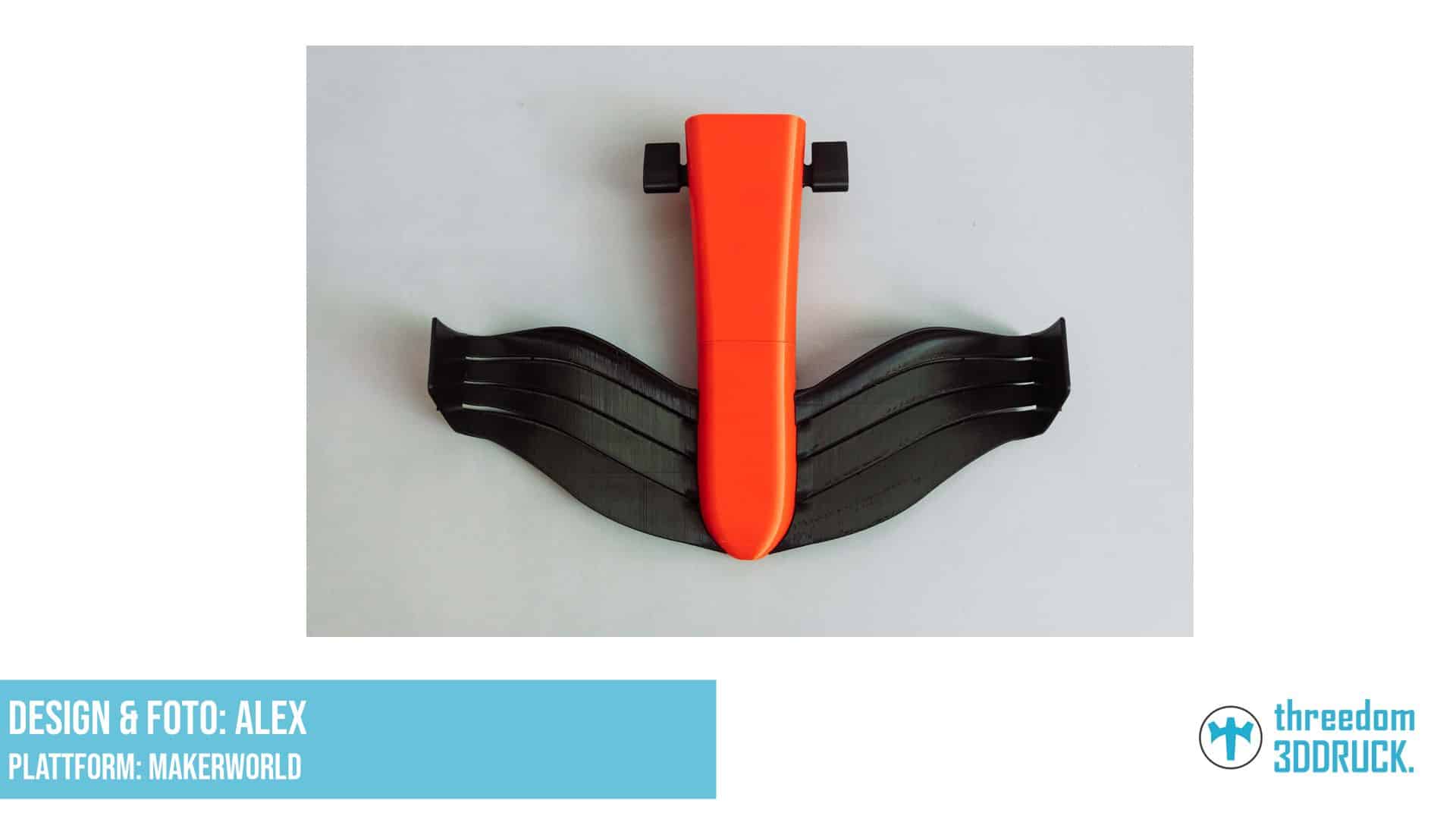 Viertelgroße Formel-1-Frontflügel-Deko