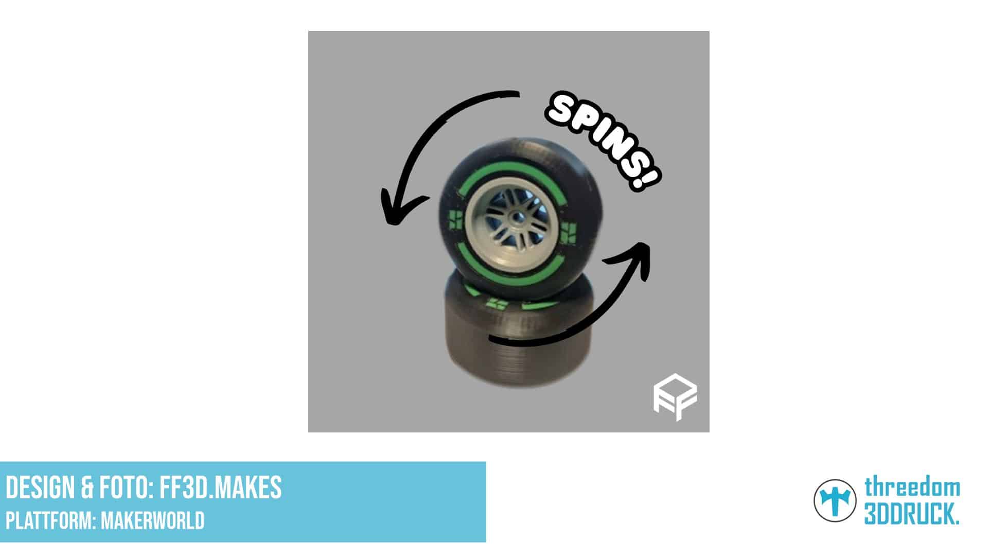 F1-Lenkrad-Fidgetspinner