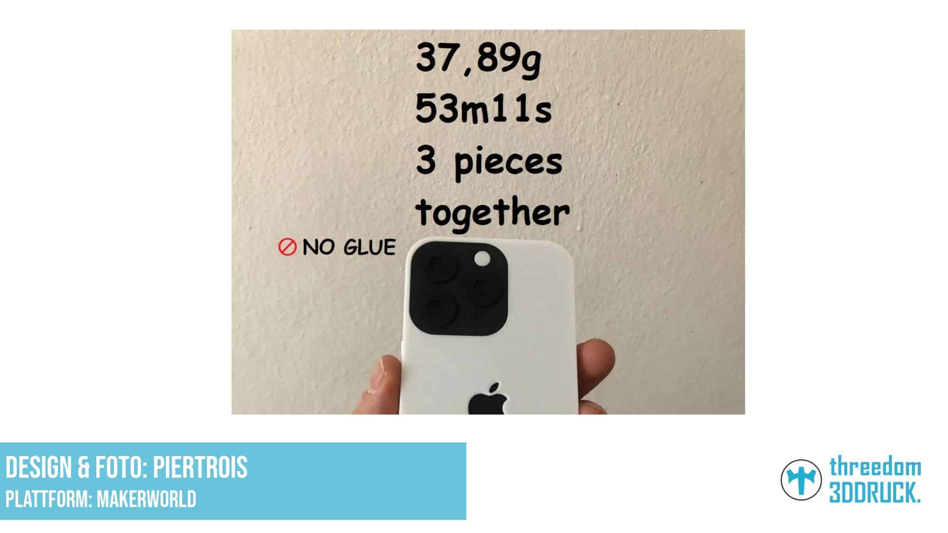 Fake iPhone 16 Pro ohne Kleber