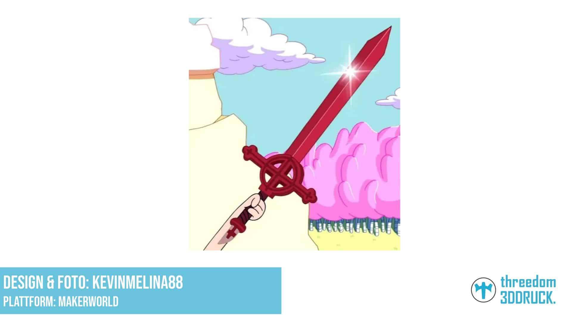 Finns Dämonenblutschwert aus Adventure Time