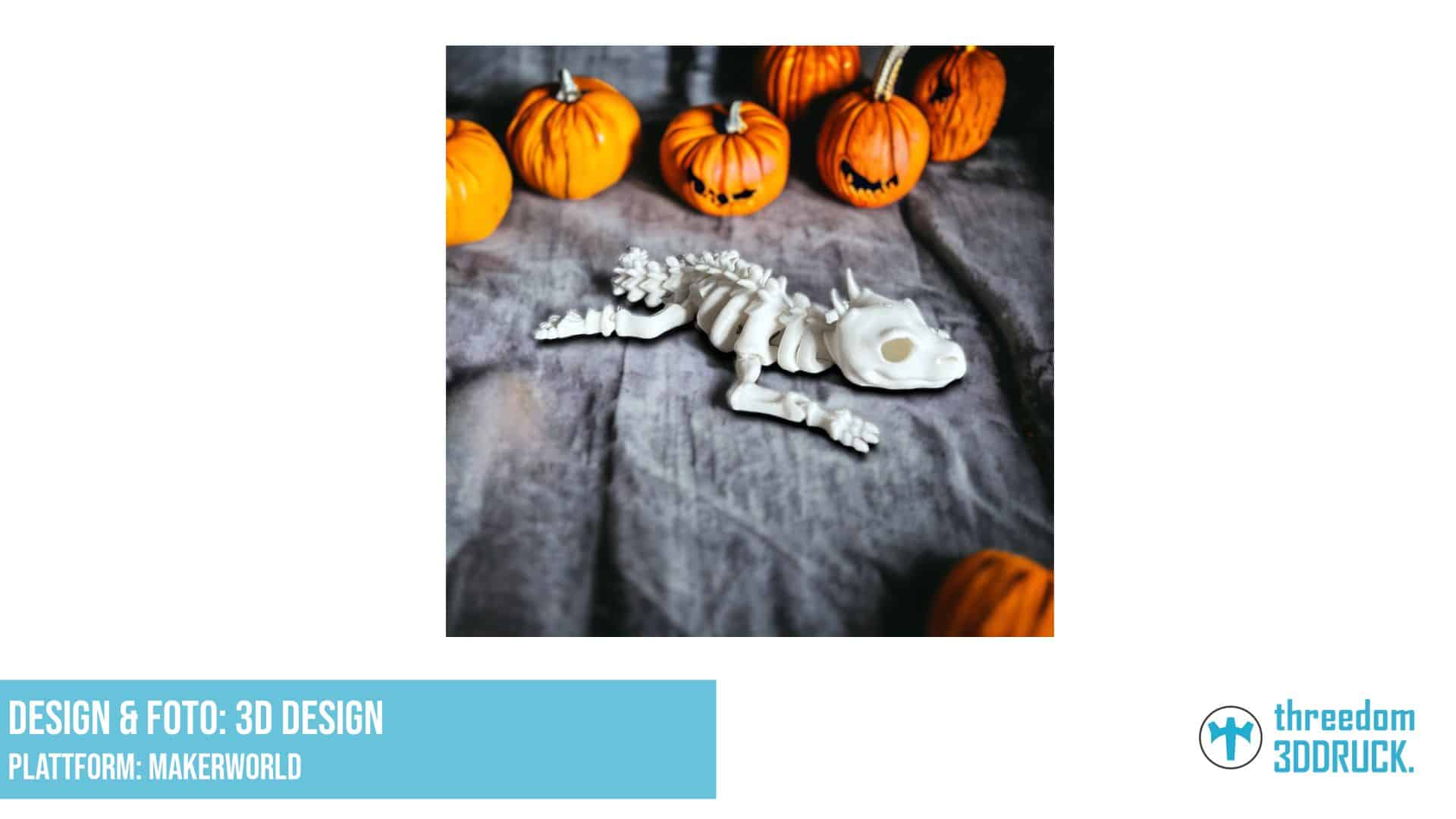 Flexibles Skelett-Echsen-Spielzeug