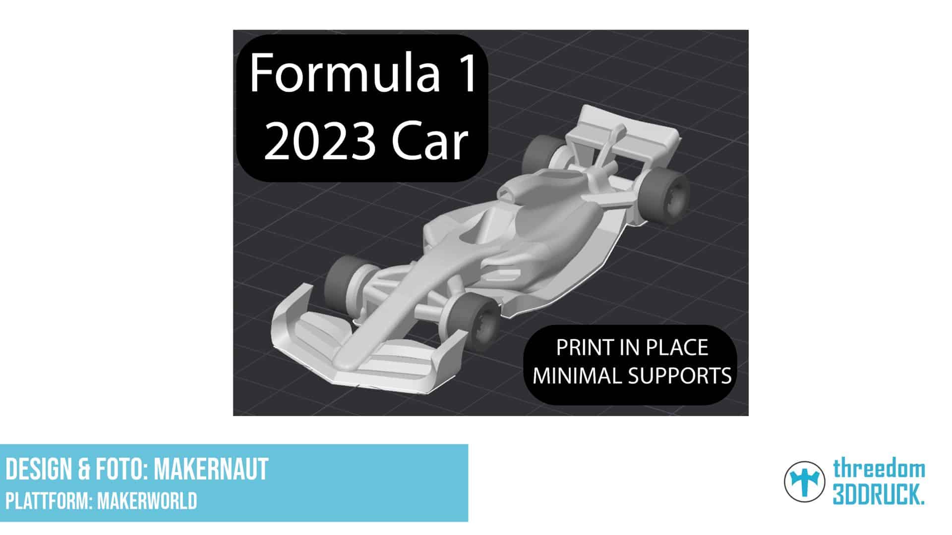 Formel-1-Rennwagen-Modell 2023 Formel-1-Rennwagen-Modell 2023
