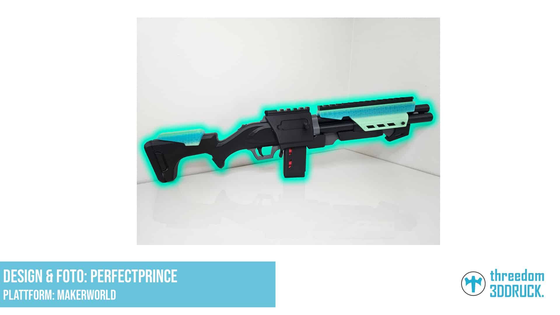 Fortnite Gatekeeper Shotgun Modellbausatz