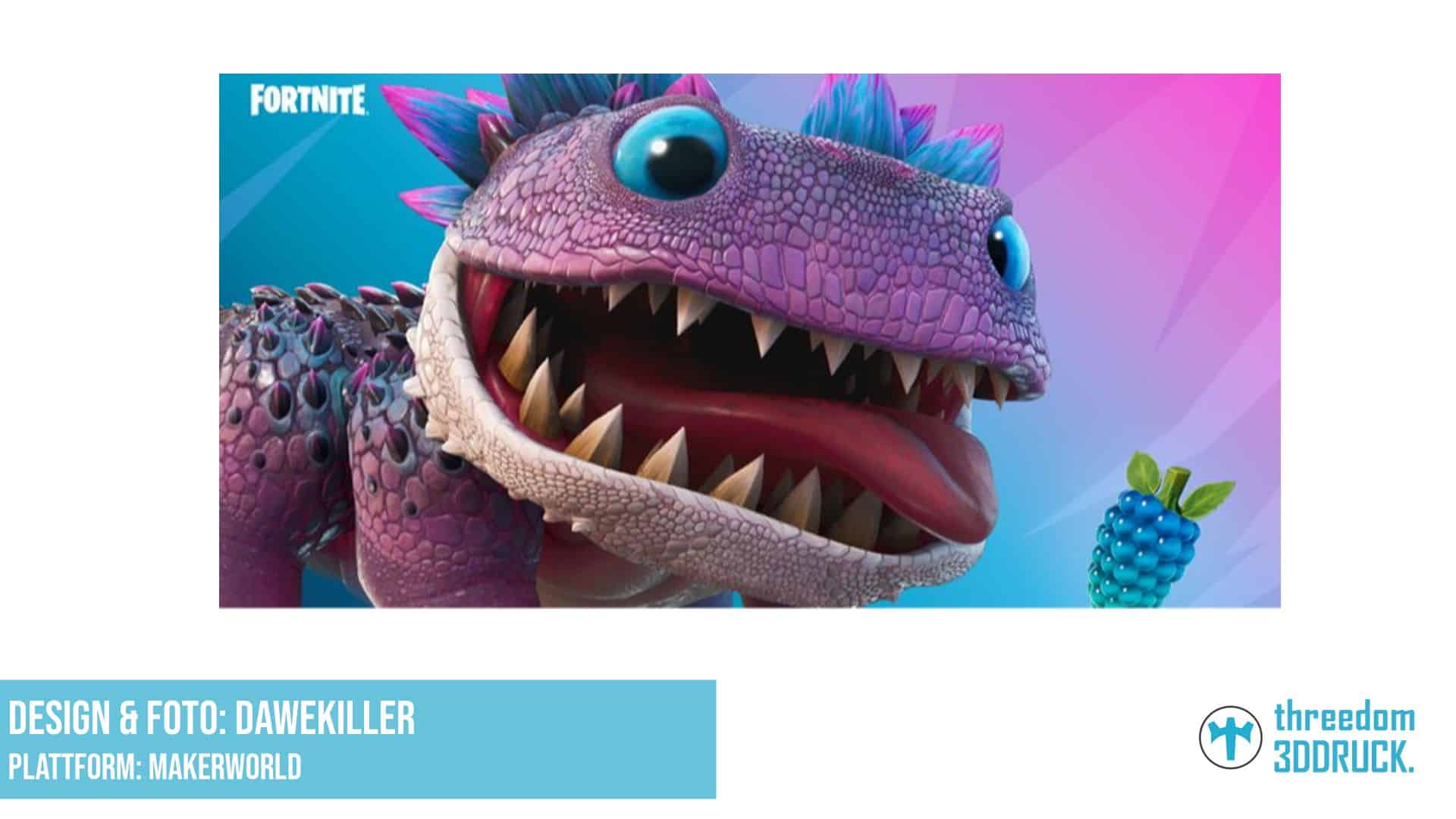 Fortnite-Klombo-Modell 216x108mm Farbwechsel