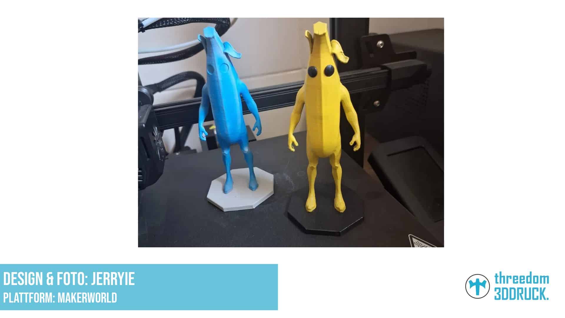 Fortnite Peely 3D-Druckmodell