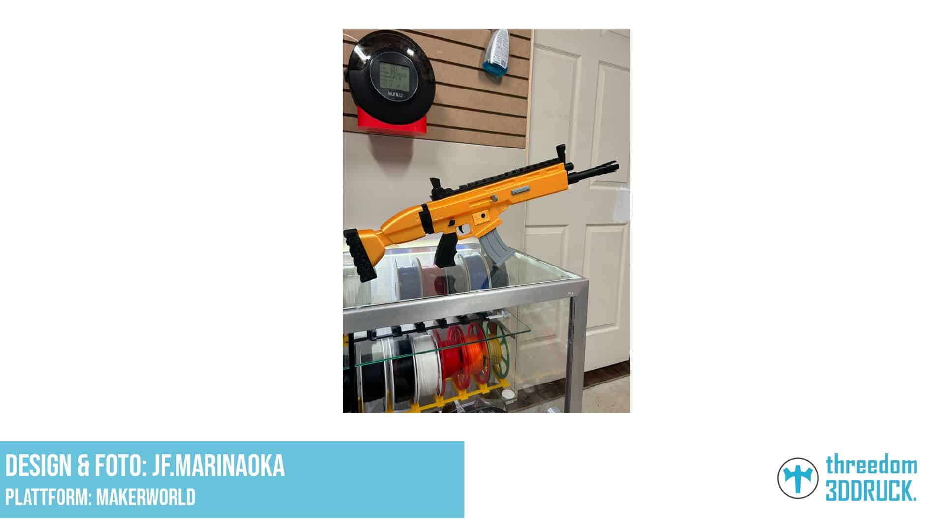 FORTNITE SCAR Dekorationsreplik